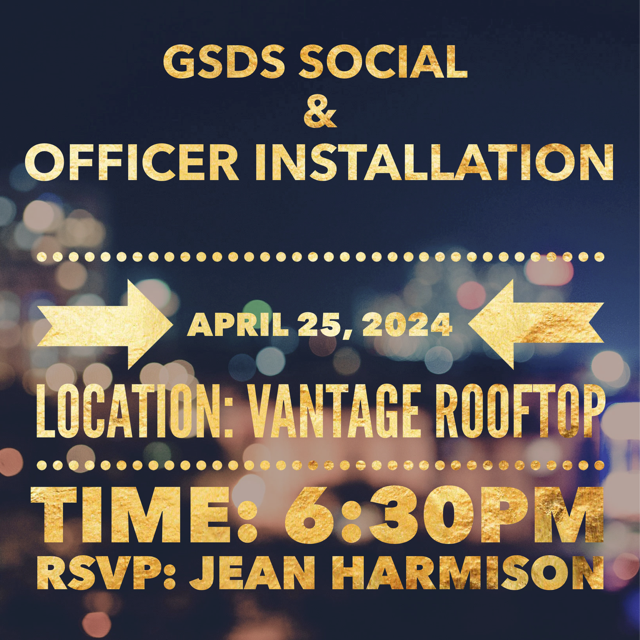 GSDS Social and Installation of Officers